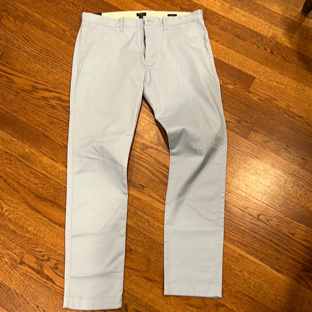 JCrew Factory Men’s Khakis Light Blue 34x32